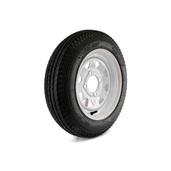 Martin Wheel Kenda Loadstar Trailer Tire and 4-Hole Custom Spoke Wheel DM412C-4C-I - 480-12 - LRC DM412C-4C-I - main